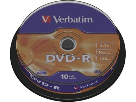 DVD-R/4.7GB 16xspd ADVANCEDAZO10 Spindle